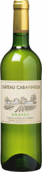 Вино "Chateau Cabannieux" Blanc, Graves AOC, 2016