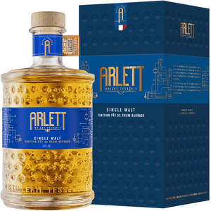 Виски "Arlett" Single Malt Finition Fut de Rhum Barbade, gift box, 0.7 л