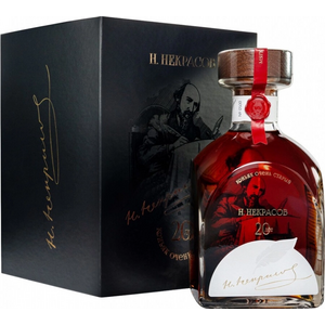 Коньяк "Н.Некрасов" 20-летний, в подарочной коробке, 0.7 л