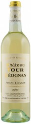 Вино "Chateau Tour Leognan" Blanc. Pessac-Leognan AOC