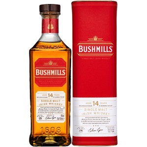 Виски "Bushmills" Single Malt 14 Years Old, in tube, 0.7 л
