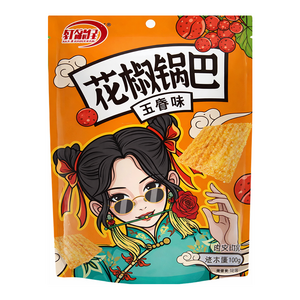 Чипсы Hao Di Xiong Рисовые пять специй 102г