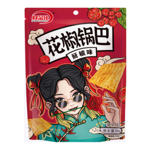 Чипсы Hao Di Xiong Рисовые терпко-острый 102г