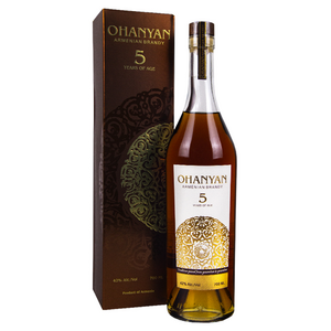 Коньяк "Ohanyan" 5 Years Old, gift box, 0.7 л