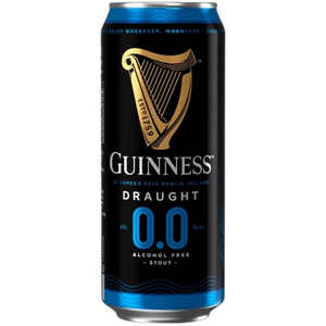 Пиво "Guinness" Draught 0.0, in can, 0.44 л