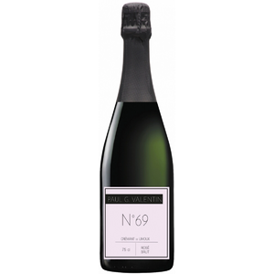 Игристое вино Paul G. Valentin, Cremant de Limoux "№69" Rose Brut AOC