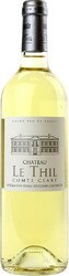 Вино Chateau Le Thil Comte Clary White. Pessac-Leognan AOC