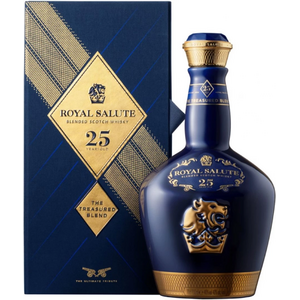 Виски Chivas, "Royal Salute" 25 Years Old The Treasured Blend, gift box, 0.7 л