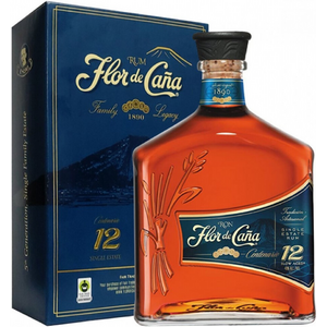 Ром "Flor de Cana" Centenario 12 Years Old, gift box, 0.7 л