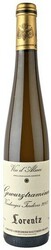 Вино Gustave Lorentz. Gewurztraminer Vendanges Tardive. Alsace AOC. 0.5 л