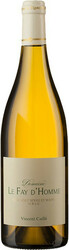 Вино Domaine Le Fay d'Homme, Muscadet Sevre et Maine "Sur Lie", 2018