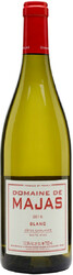 Вино "Domaine de Majas" Blanc, Cotes Catalanes IGP, 2016