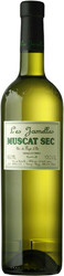 Вино Les Jamelles, Muscat Sec, Pays d'Oc IGP, 2018