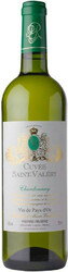 Вино "Cuvee Saint-Valery" Chardonnay, Vin de Pays d'Oc