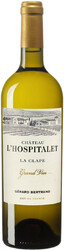 Вино "Chateau l'Hospitalet" Blanc. La Clape AOP