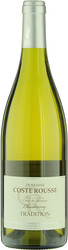 Вино Domaine Coste Rousse, Chardonnay Tradition, Cotes de Thongue IGP, 2018