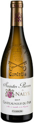 Вино "Saintes Pierres de Nalys" Blanc. Chateauneuf-du-Pape AOC