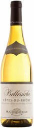 Вино Cotes-du-Rhone "Belleruche" Blanc AOC