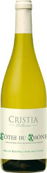 Вино Domaine de Cristia, "Cristia Collection" Cotes du Rhone AOC Blanc