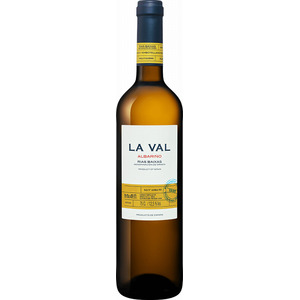 Вино La Val. Albarino. Rias Baixas DO