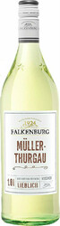 Вино Peter Mertes, "Falkenburg" Muller-Thurgau Lieblich, Rheinhessen QbA, 1 л