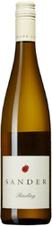 Вино Sander, Riesling Trocken, 2019