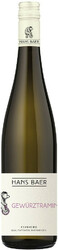 Вино Hans Baer. Gewurztraminer