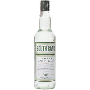 Джин "South Bank" London Dry Gin, 1 л