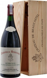 Вино Famille Perrin. "Chateau de Beaucastel". Chateauneuf-du-Pape AOC. wooden box. 3 л