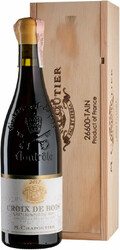 Вино Chateauneuf-du-Pape "Croix de Bois" AOC, 2017, wooden box