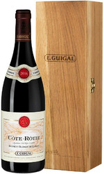 Вино E. Guigal. Cote-Rotie "Brune et Blonde". wooden box