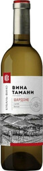 Кубань-Вино, "Вина Тамани" Шардоне Сухое, 0.7 л
