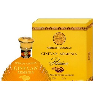 Коньяк Ginevan Apricot Armenia Premium 10 years 0.7л gift box