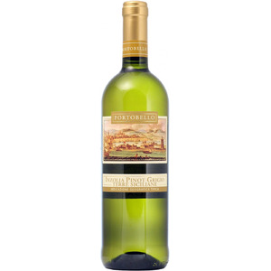 Вино Vinispa, "Portobello" Inzolia-Pinot Grigio, Terre Siciliane IGT, 2021