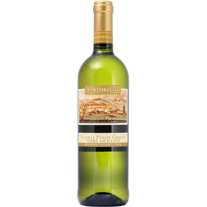 Вино Vinispa. "Portobello" Inzolia-Pinot Grigio. Terre Siciliane IGT
