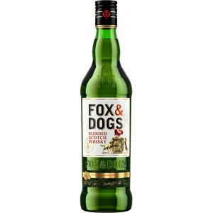 Виски "Fox and Dogs" (Russia), 0.5 л