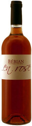 Вино "Bebian... en rose". Coteaux du Languedoc AOC