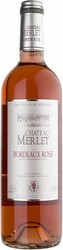 Вино Chateau Merlet Rose. Bordeaux AOC