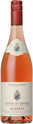 Вино Famille Perrin. "Reserve" Cotes du Rhone AOC Rose