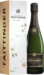 Шампанское Taittinger. Brut Millesime. gift box