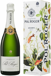Шампанское Pol Roger, Brut Reserve, gift box "Pentland"