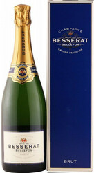 Шампанское Besserat de Bellefon, Grande Tradition Brut, gift box