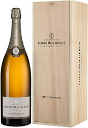 Шампанское Louis Roederer, Brut Premier AOC, wooden box, 3 л