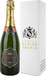 Шампанское Didier Chopin, Millesime Brut, Champagne AOC, gift box