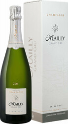 Шампанское Champagne Mailly. Grand Cru Extra Brut Millesime. gift box