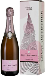 Шампанское Brut Rose AOC, 2014, gift box "New Year"