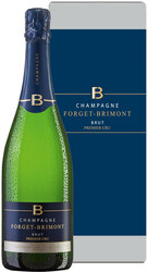 Шампанское Forget-Brimont, Brut Premier Cru, Champagne AOC, gift box