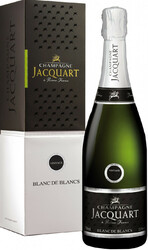Шампанское Jacquart, Blanc de Blancs, Champagne АОC, 2013, gift box