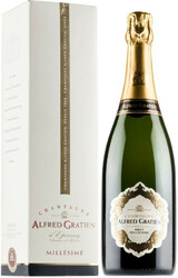 Шампанское Alfred Gratien, Brut Millesime, Champagne AOC, 2007, gift box
