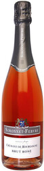 Игристое вино Simonnet-Febvre, "Cremant de Bourgogne" Brut Rose